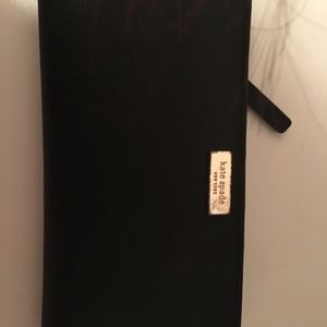 Kate spade black wallet